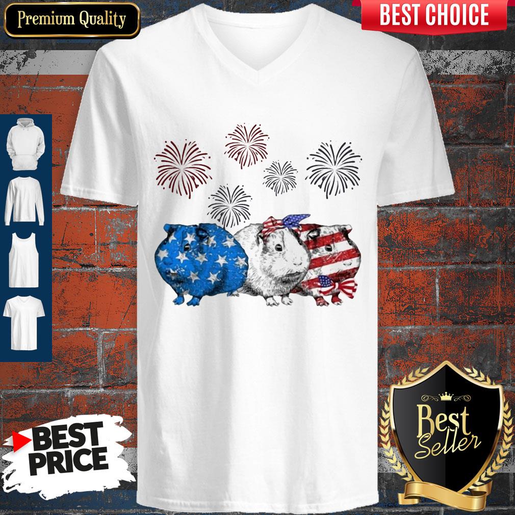Independence Day Mouses Wear Bow Tie Firework Shirt - Image 2