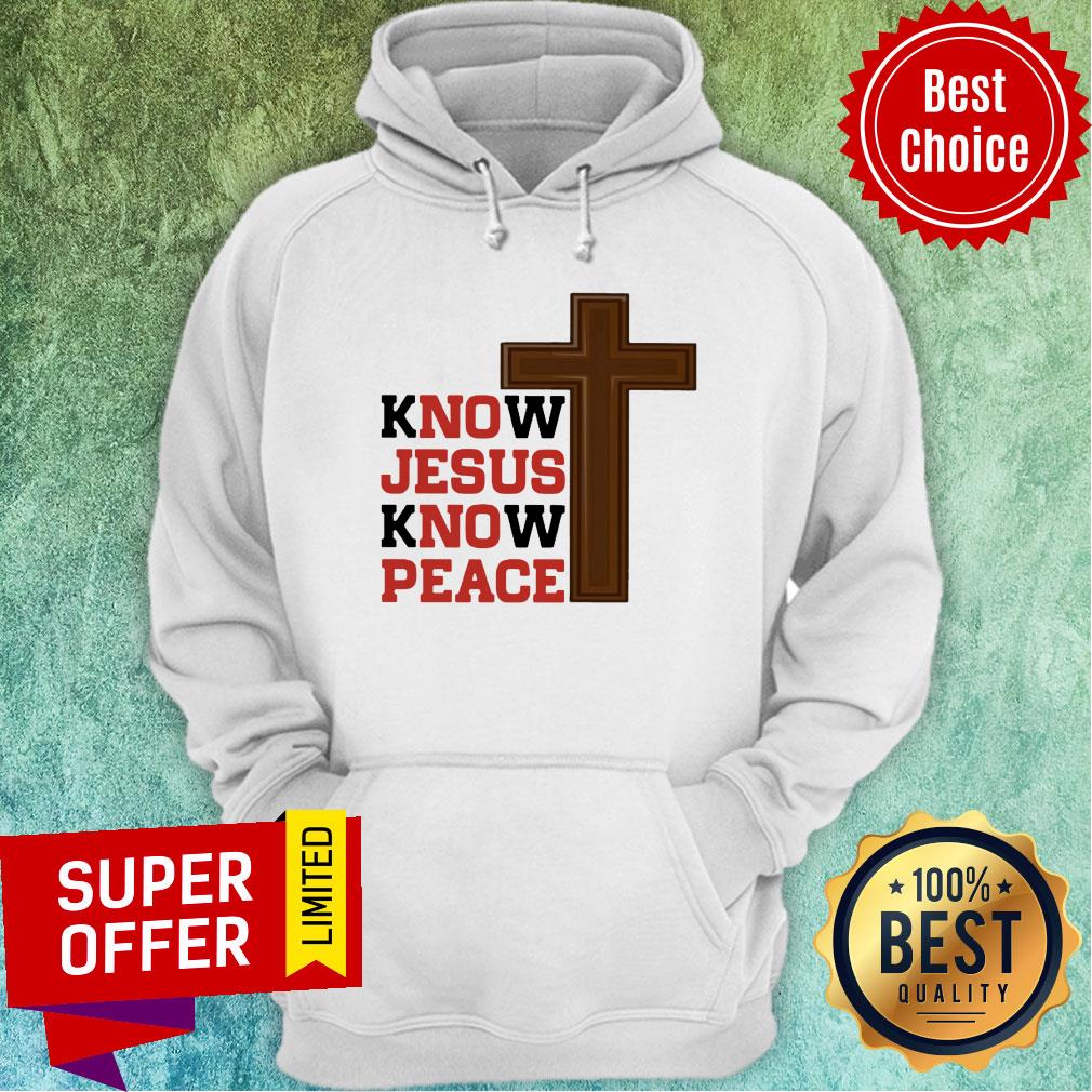 Know Jesus Know Peace Shirt - Image 5