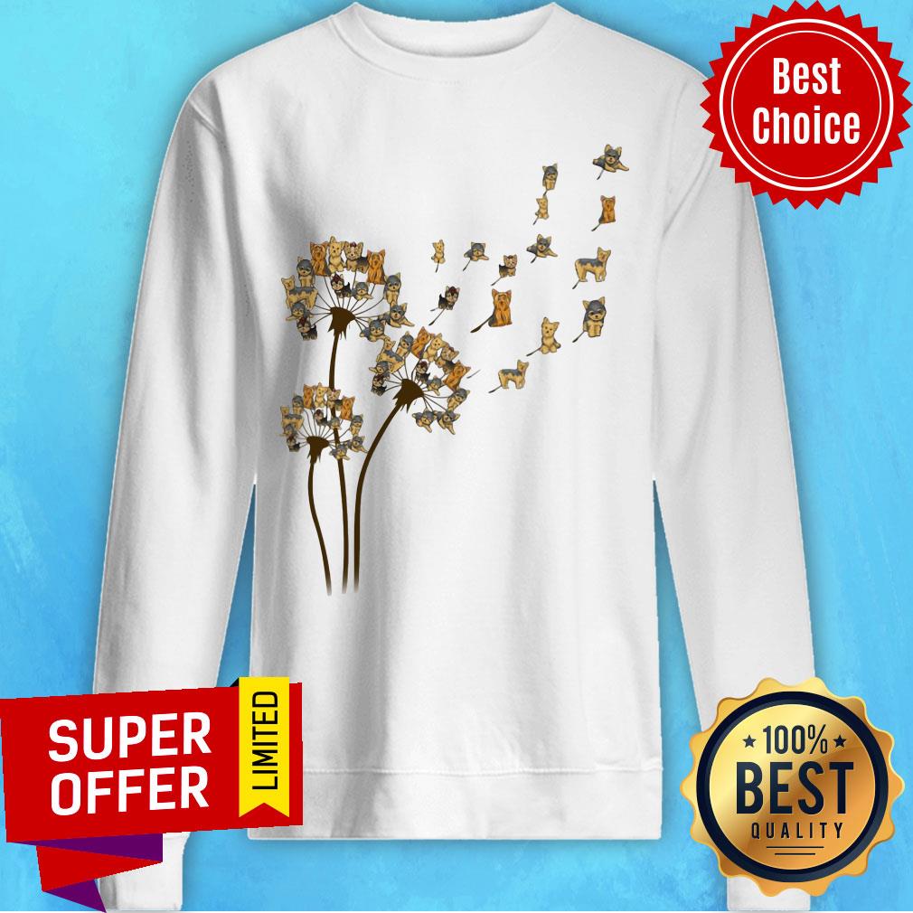 Premium Yorkshire Terrier Dandelion Shirt - Image 4