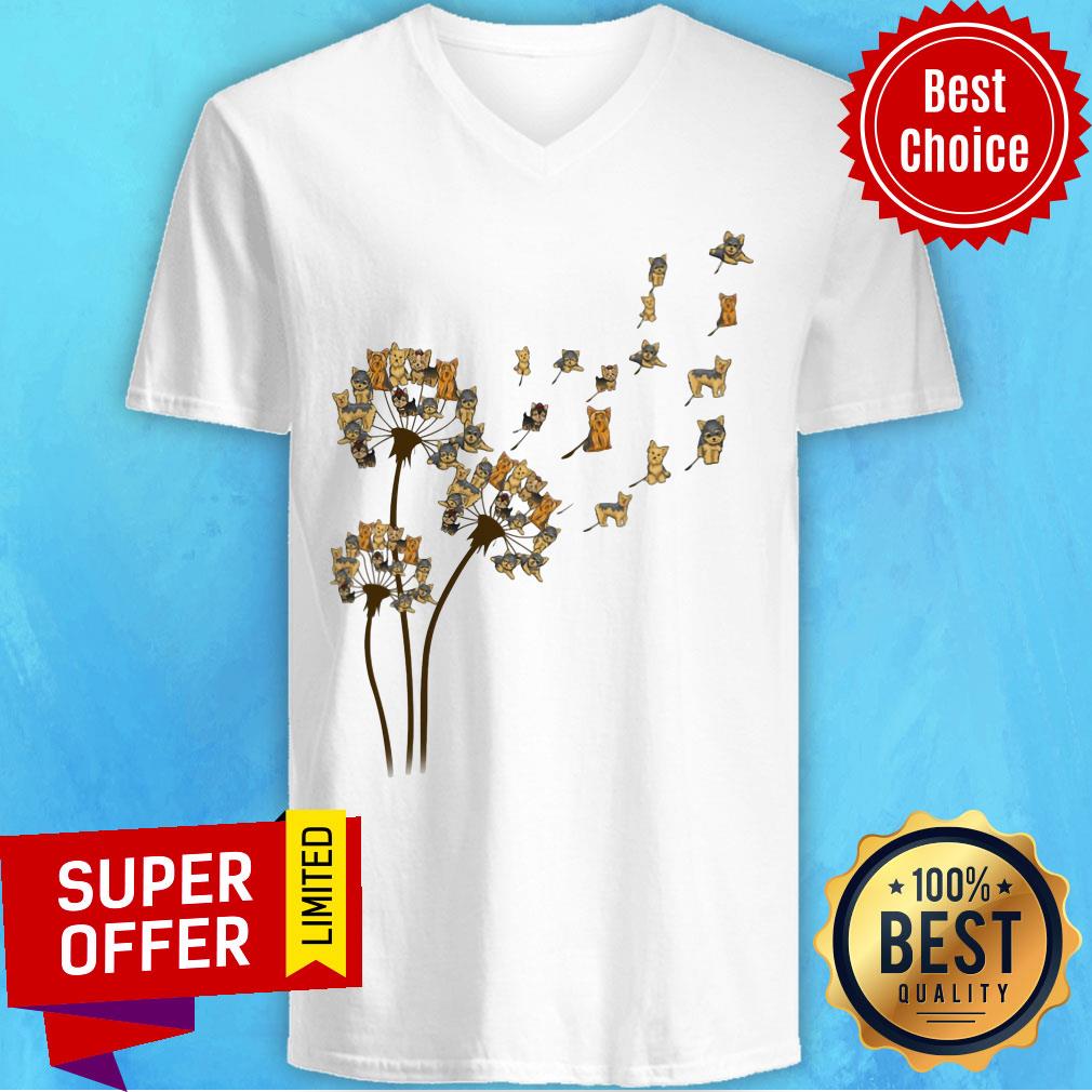 Premium Yorkshire Terrier Dandelion Shirt - Image 2