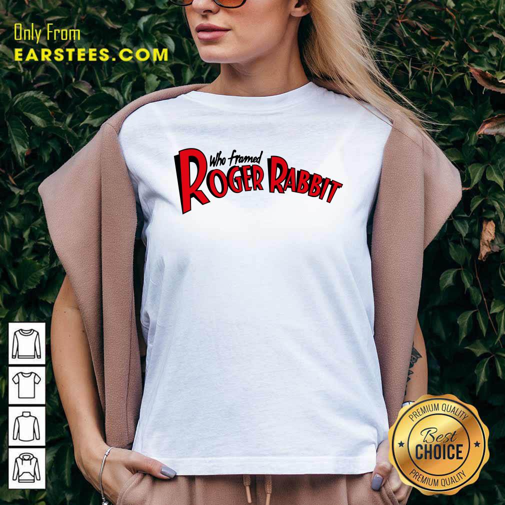 Who Framed Roger Rabbit Logo Ringer Shirt - Image 5
