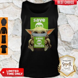 Alternative view of Original Baby Yoda Face Mask Save On Foods Shirt