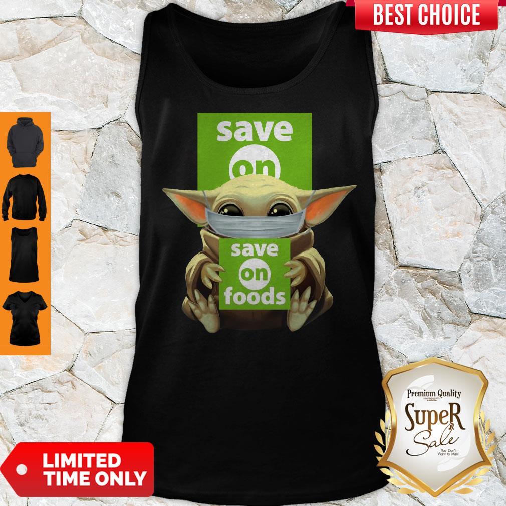 Original Baby Yoda Face Mask Save On Foods Shirt - Image 2