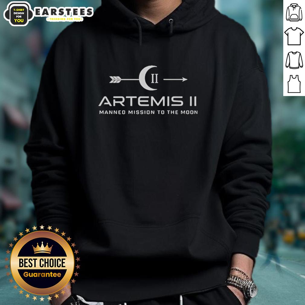 Nice Nasa Artemis Ii Manned Mission To The Moon T-Shirt - Image 2
