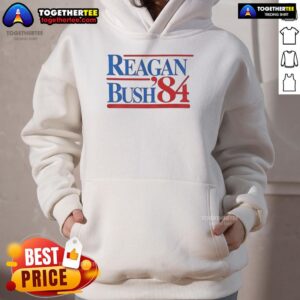 Alternative view of Nice Reagan Bush '84 T-Shirt