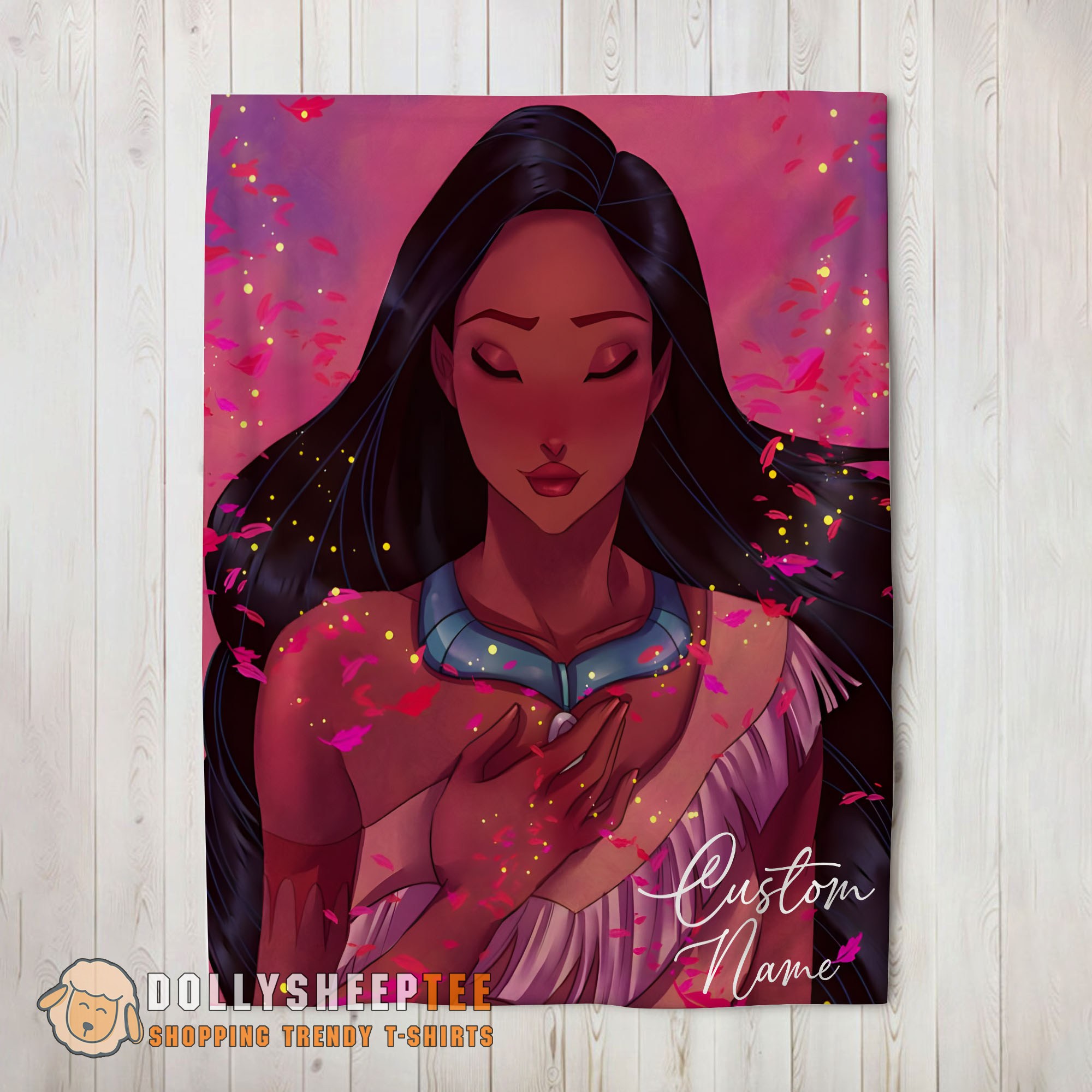 Perfect Happy Whispers Of The Wind Pocahontas Colors Of The Wind Blanket Fleece Customized Blanket