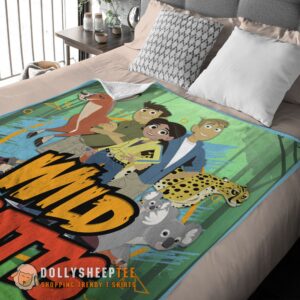 Alternative view of Perfect Happy Wild Kratts Adventure Blanket Fleece
