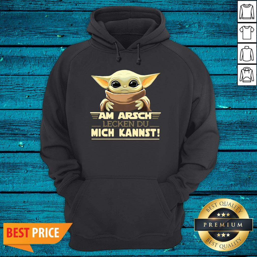 Nice Baby Yodda Am Arsch Lecken Du Mich Kannst Shirt - Image 2