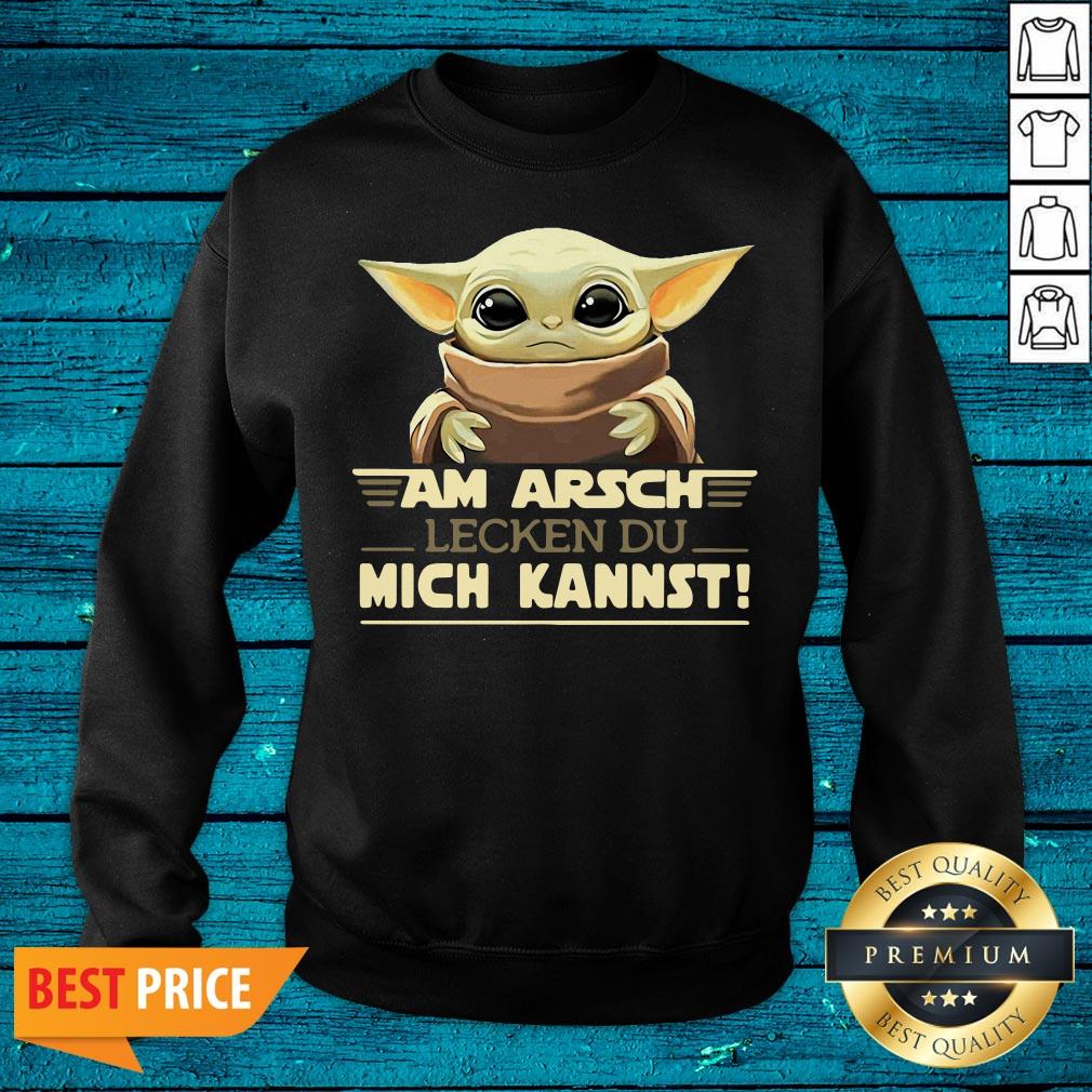 Nice Baby Yodda Am Arsch Lecken Du Mich Kannst Shirt - Image 5