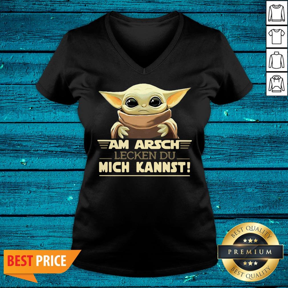 Nice Baby Yodda Am Arsch Lecken Du Mich Kannst Shirt - Image 3