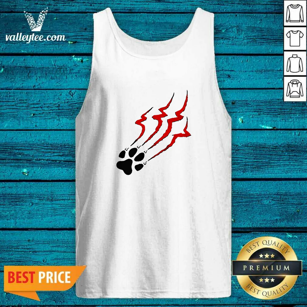Official Stripe Tiger Claw Scratch Shirt - Image 4
