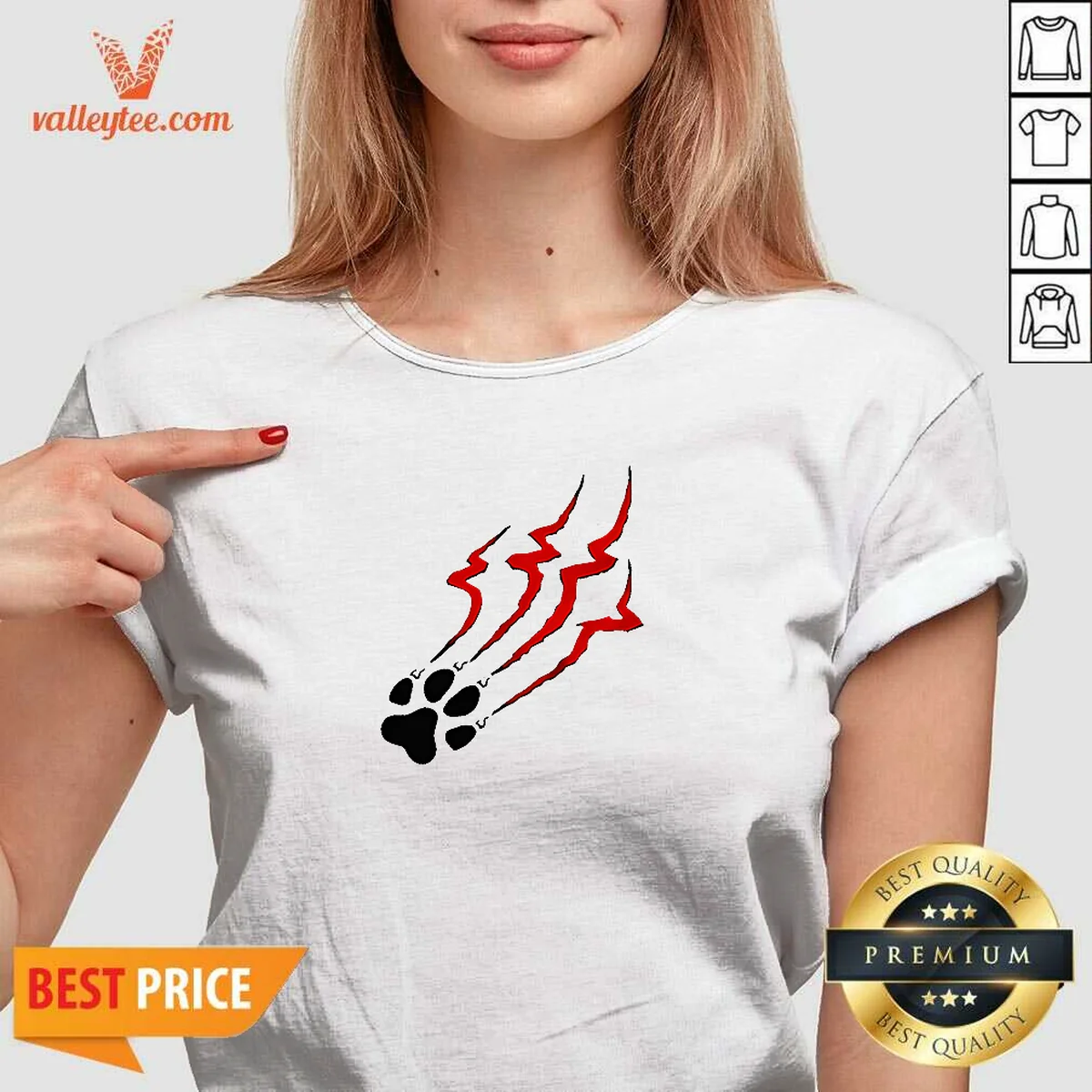 Official Stripe Tiger Claw Scratch Shirt - Image 2