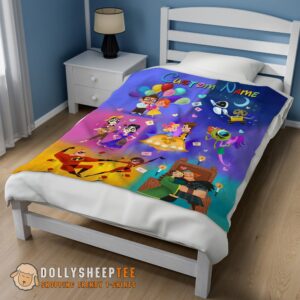 Alternative view of Perfect Disney Pixar Cartoon All Story Velveteen Cute Blanket Fleece Customized Blanket