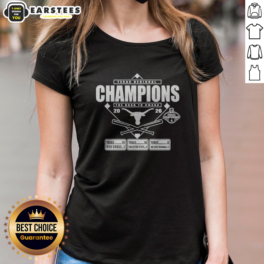 Top Texas Longhorns Austin Regional Champions 2026 Shirt - Image 3