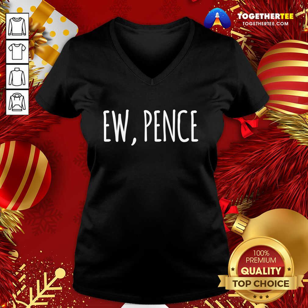 Good Ew Pence Anti Vice President Fly Creepy Vote Shirt - Image 2