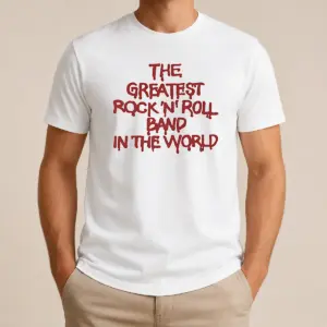 Hot Official The Greatest Rock 'N' Roll Band In The World Shirt