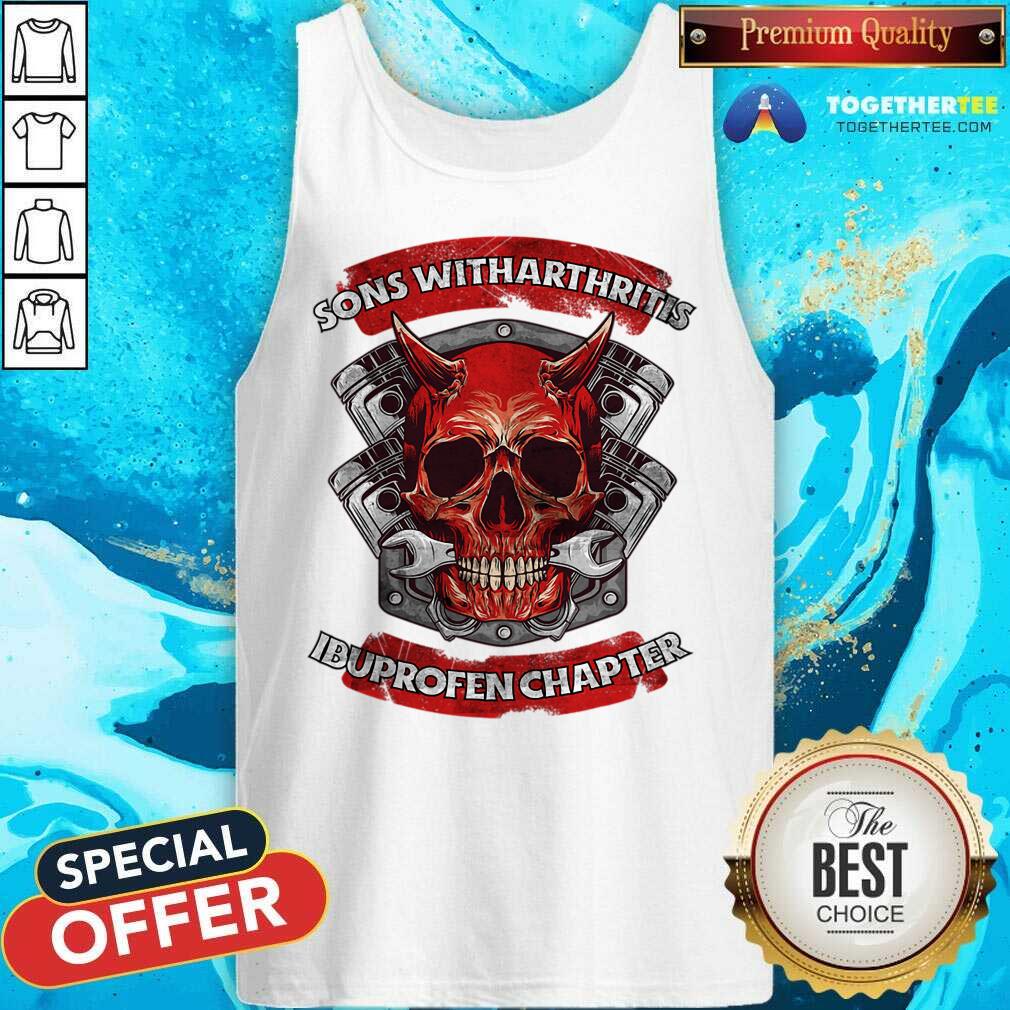 Skull Sons With Arthritis Ibuprofen Chapter Shirt - Image 4