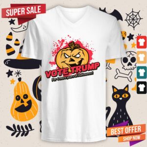 Alternative view of Vote Trump For 4 More Years Of Halloween Shirt