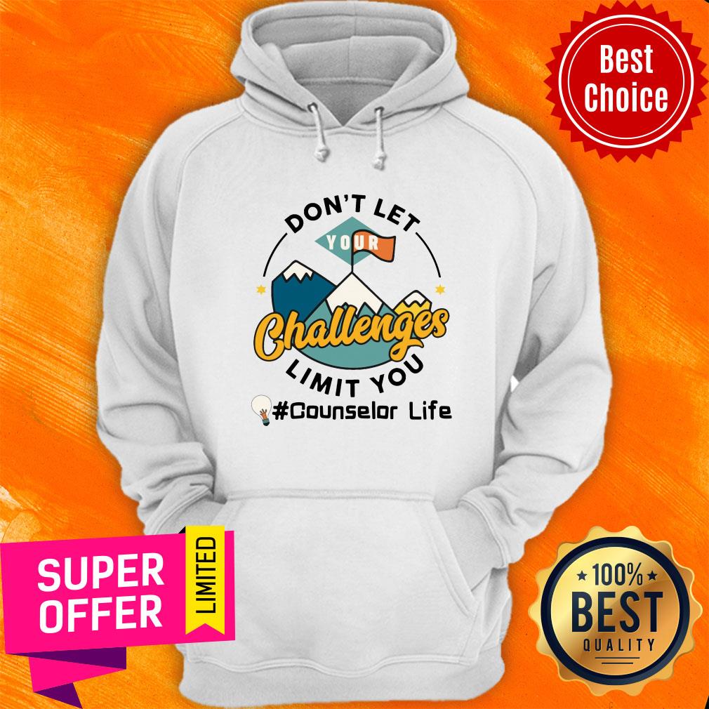 Don't Let Challenges Limit You Counselor Life Shirt - Image 2