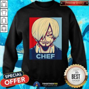Alternative view of Awesome One Piece Sanji Chef Shirt