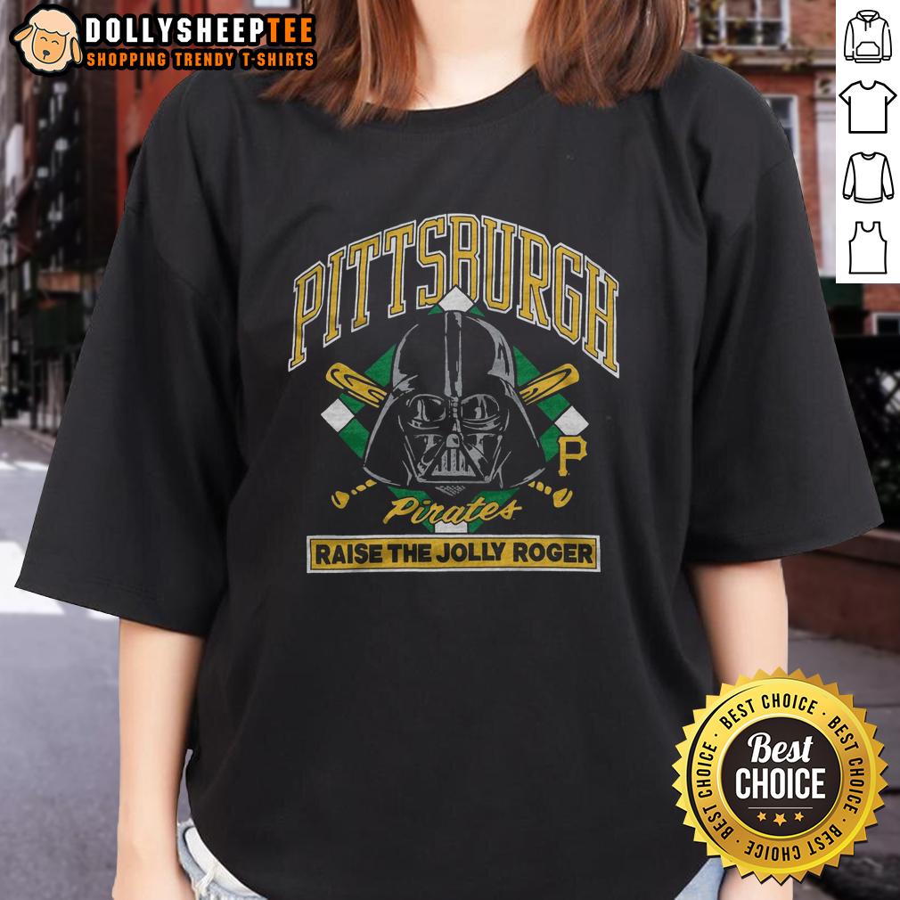 Top Star Wars X Pittsburgh Pirates Dark Side T-Shirt - Image 3