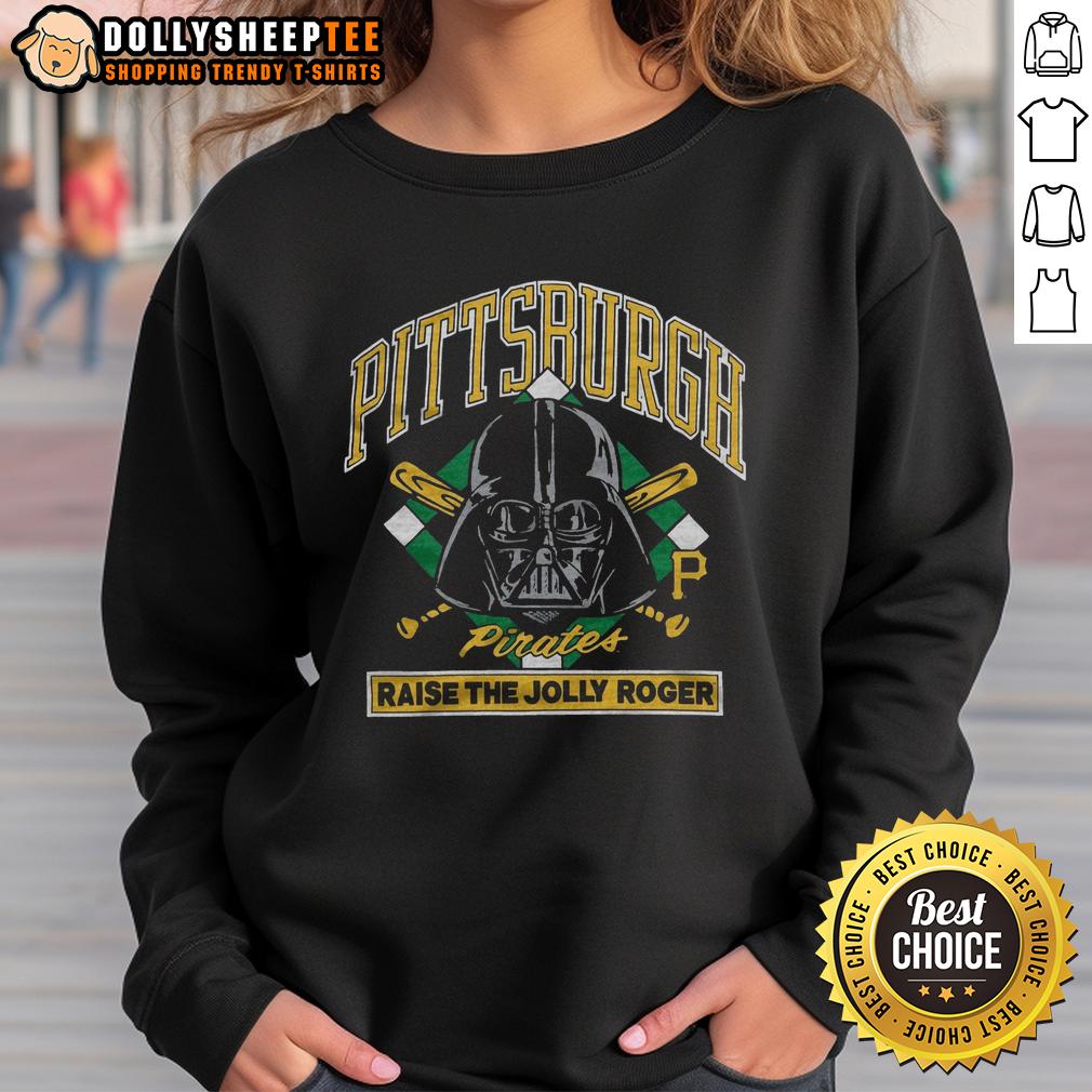 Top Star Wars X Pittsburgh Pirates Dark Side T-Shirt - Image 5