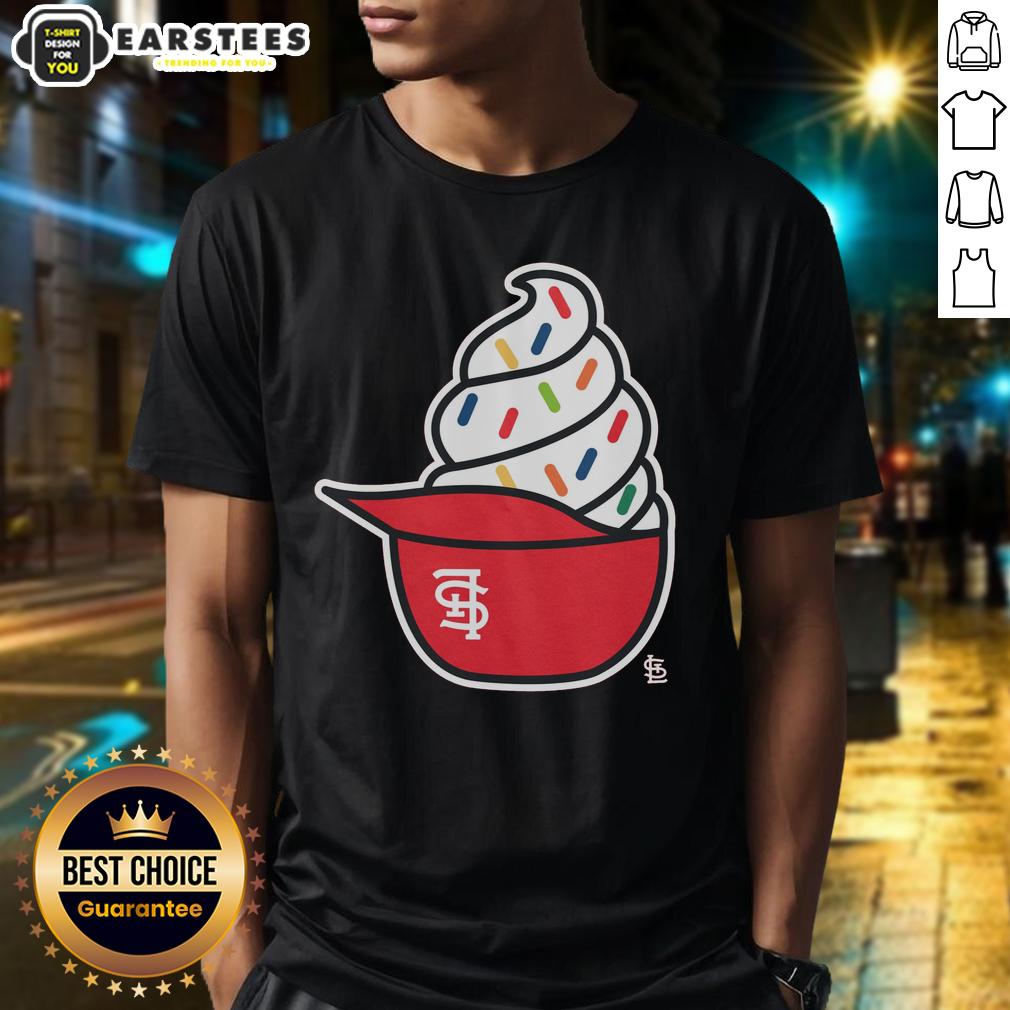Nice St. Louis Cardinals Ice Cream T-Shirt