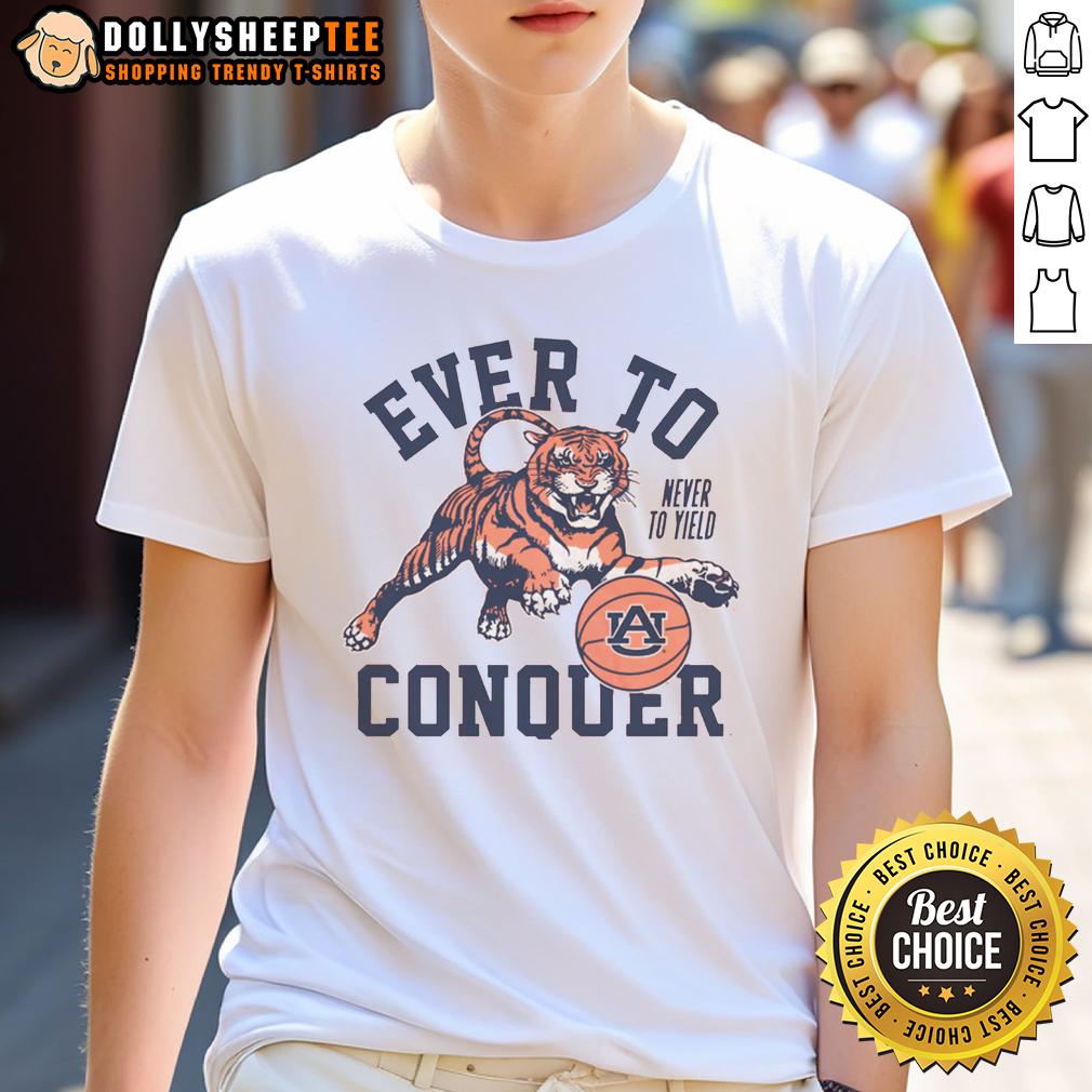Original Ever To Conquer Auburn Basketball Vintage T-Shirt