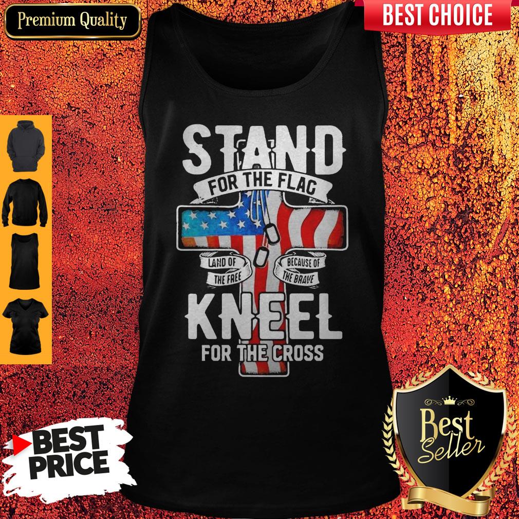 Awesome Independence Day Stand For The Flac Kneel For The Cross Shirt - Image 4
