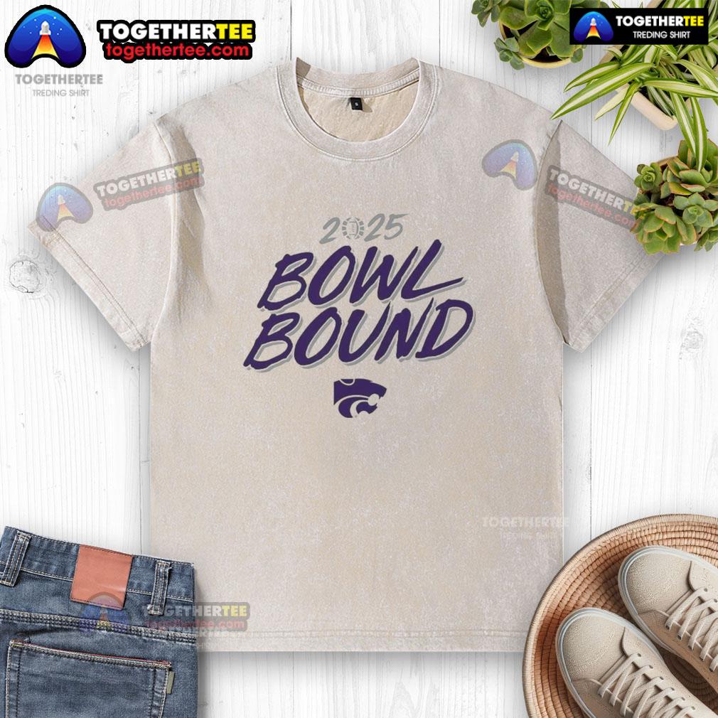 Official Kansas State Wildcats 2025 Bowl Bound T-Shirt - Image 6