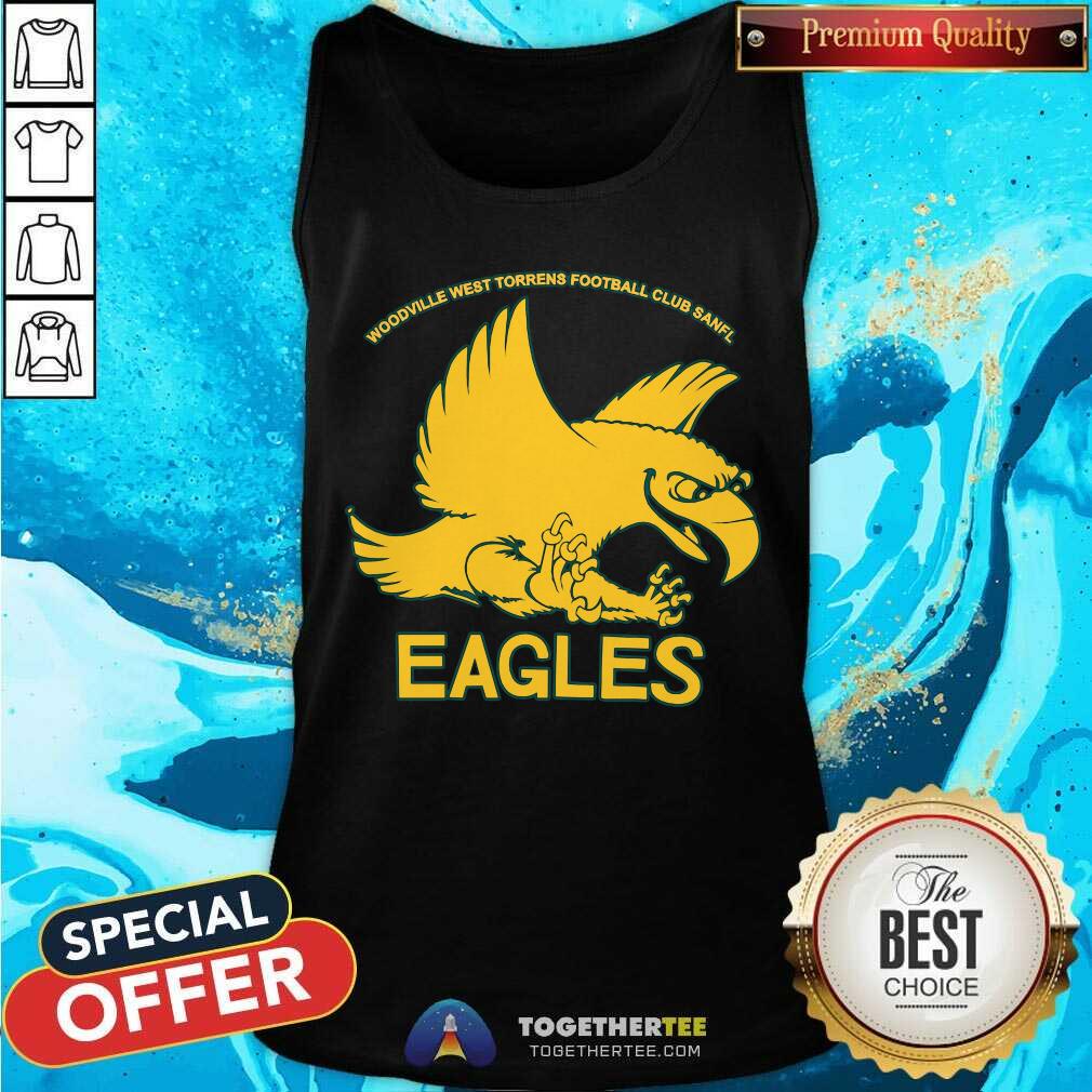 Great Woodville West Torrens Football Club Sanfl Eagles T-Shirt - Image 4