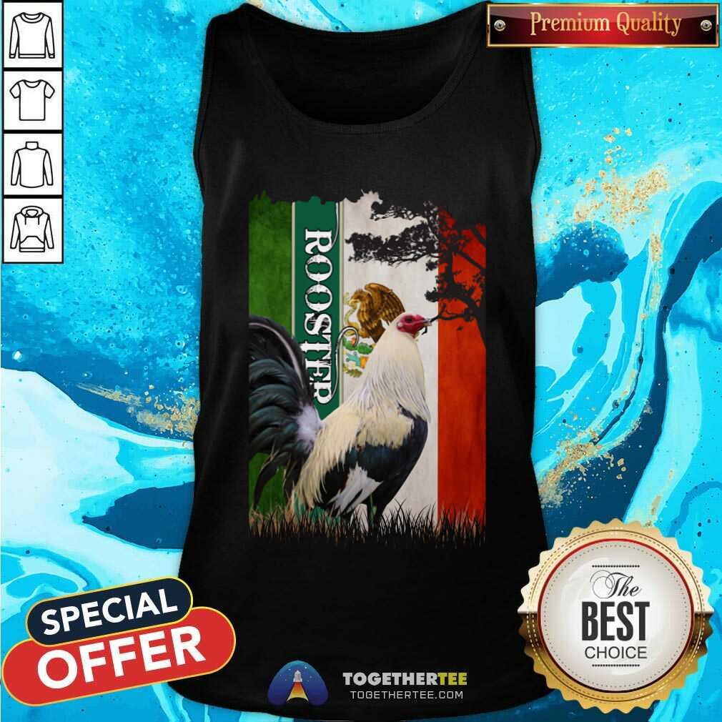 Rooster Flag Of Mexico Shirt - Image 4