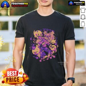 Hot Ghost Princess Gamer Boo Retro Anime Vaporwave Gamer T-Shirt