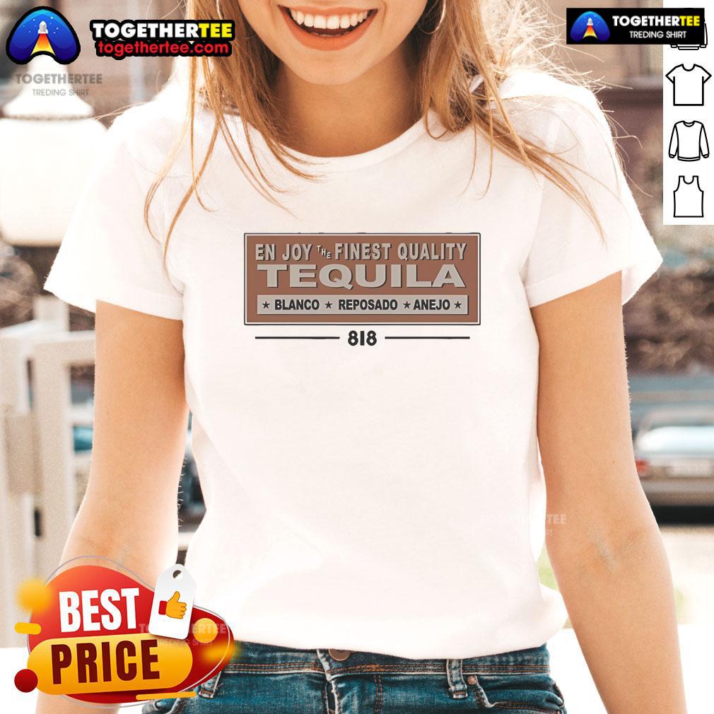 Official 818 Tequila Finest Quality Tequila T-Shirt - Image 3