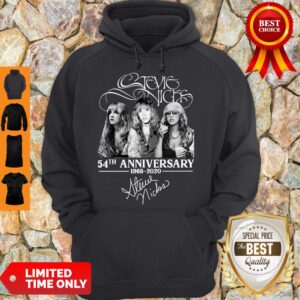 Alternative view of Hot Stevie Nicks 54th Anniversary 1966 – 2020 Signatures Shirt