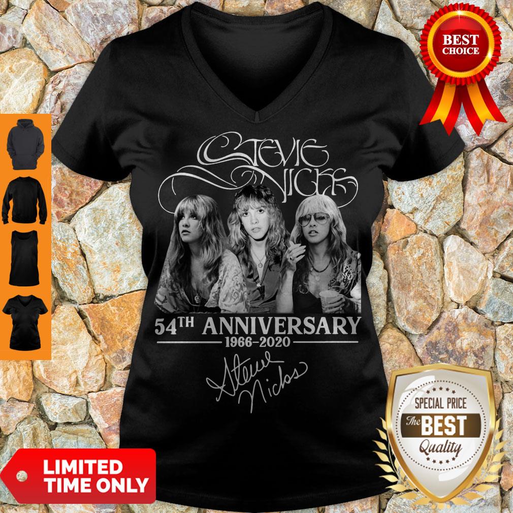 Hot Stevie Nicks 54th Anniversary 1966 – 2020 Signatures Shirt - Image 5