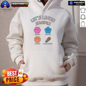 Alternative view of Nice Let's Learn Shapes Dad T-Shirt