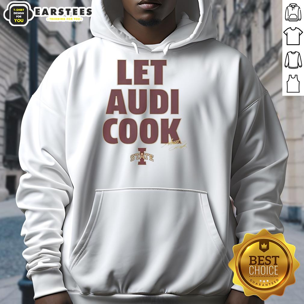 Official Iowa State Cyclones Lets Audi Cook Signature T-Shirt - Image 2