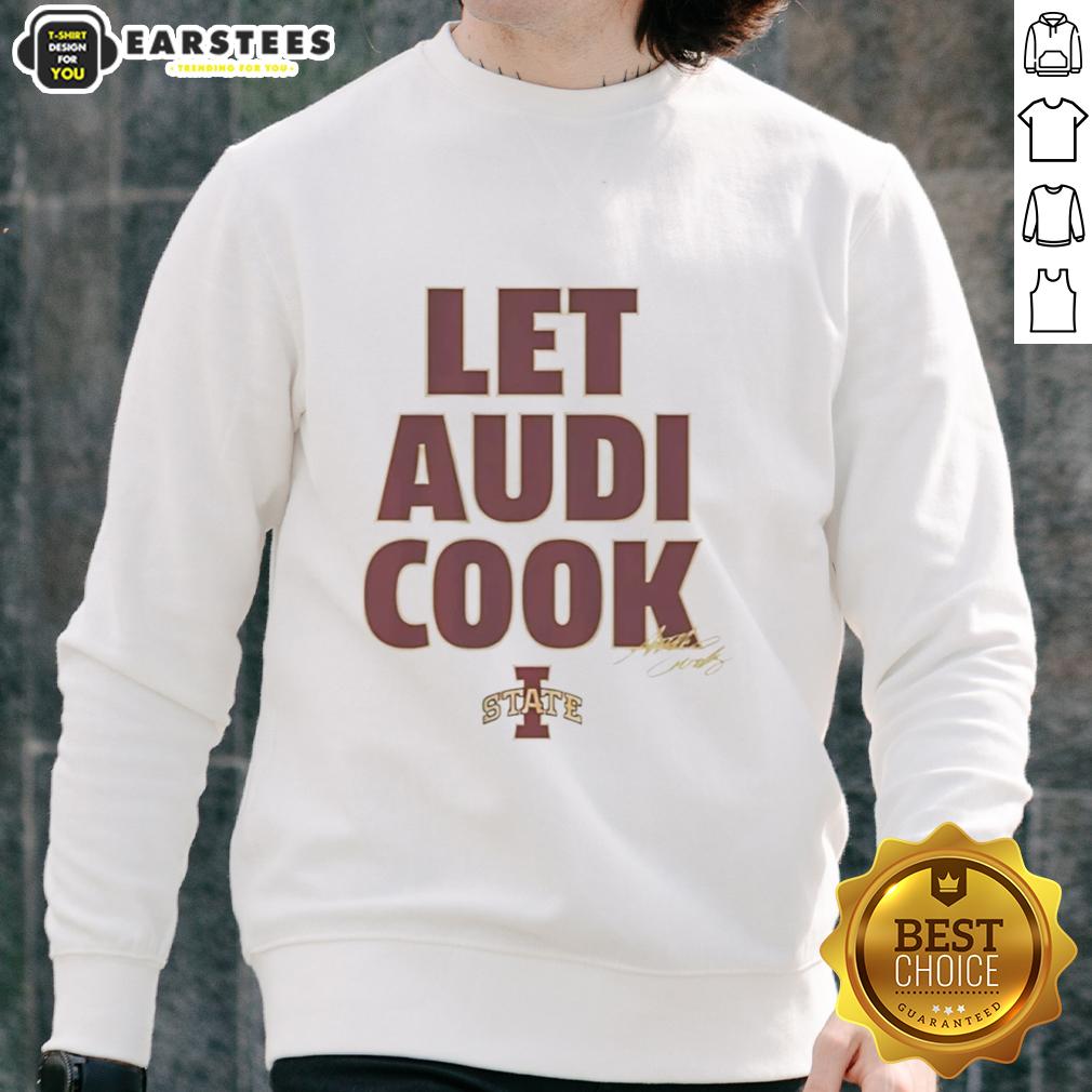 Official Iowa State Cyclones Lets Audi Cook Signature T-Shirt - Image 5