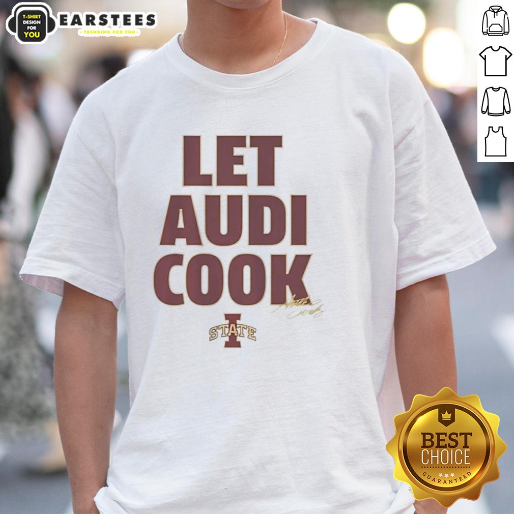 Official Iowa State Cyclones Lets Audi Cook Signature T-Shirt