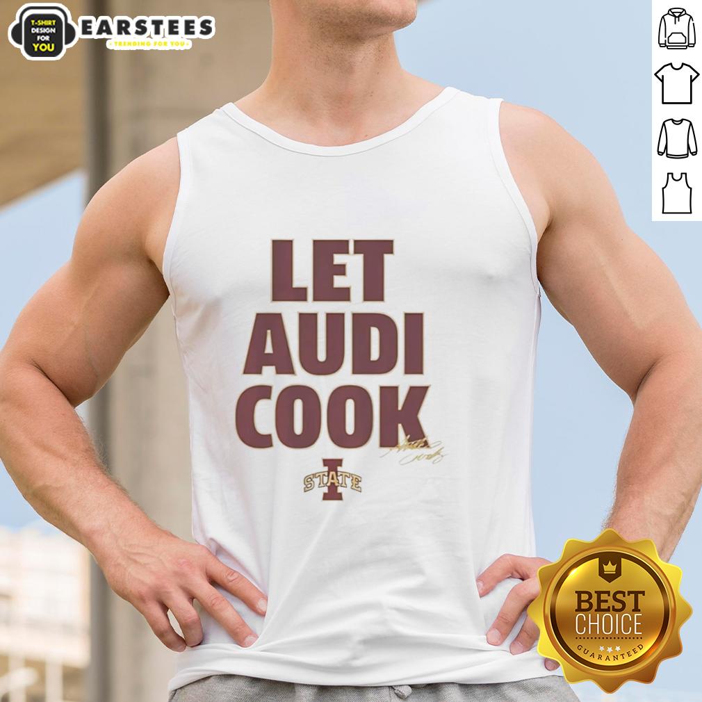 Official Iowa State Cyclones Lets Audi Cook Signature T-Shirt - Image 4