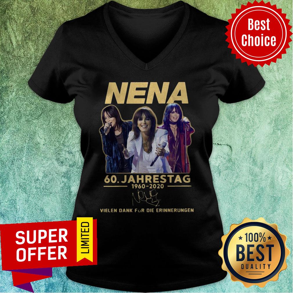 Nena 60.Jahrestag 1960 2020 Vielen Dank Für Die Erinnerungen Shirt - Image 4