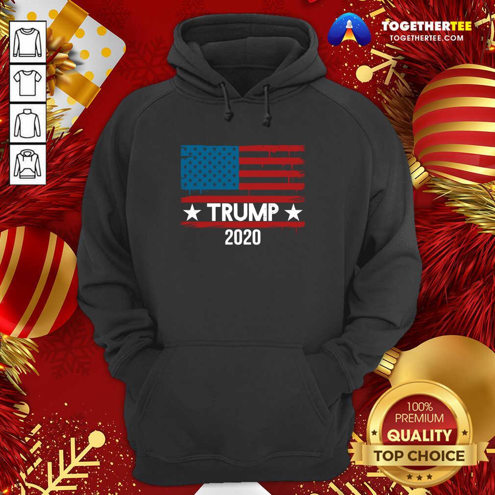 Perfect Trump 2020 American Flag Shirt - Image 5