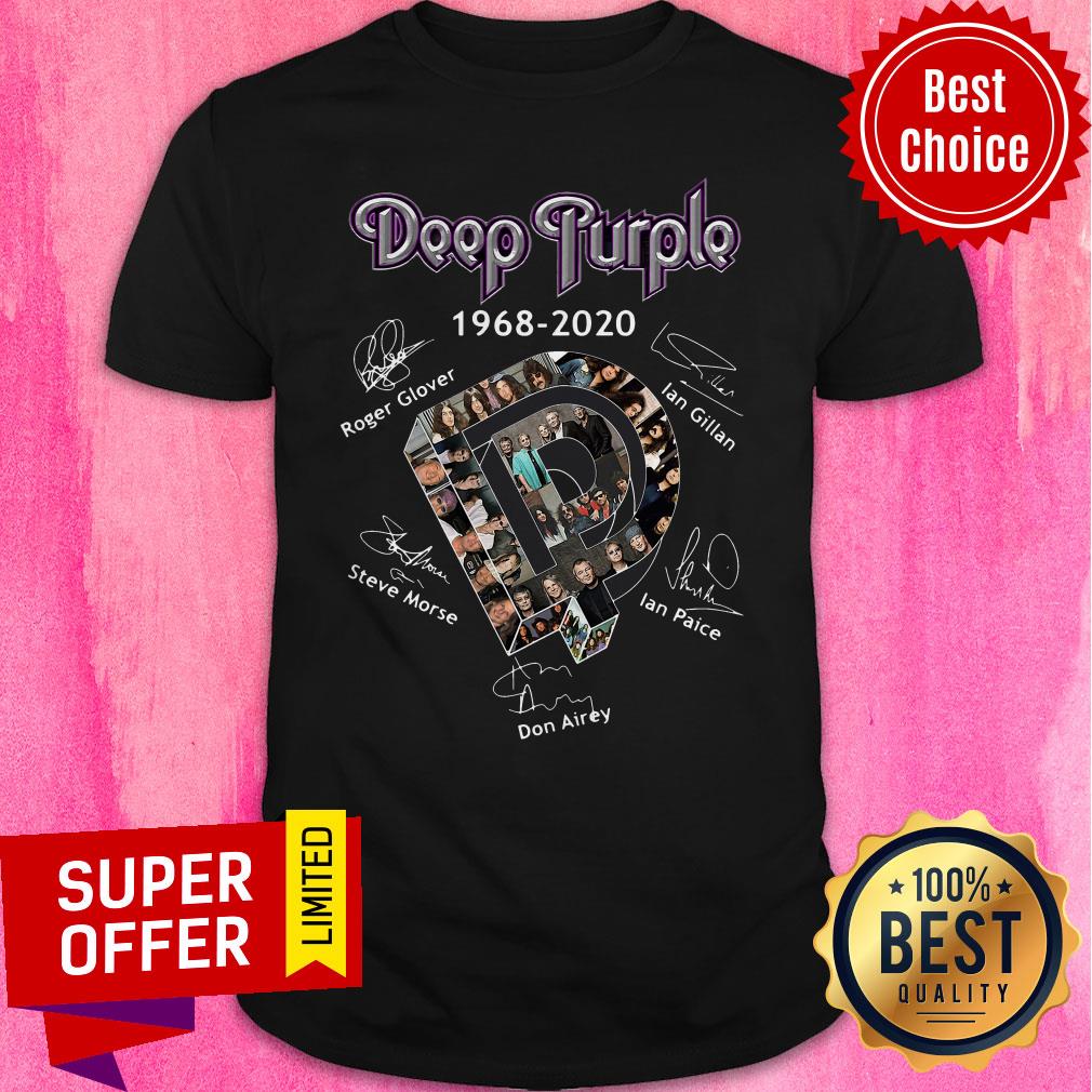 Premium Deep Purple 1968 2020 Signatures Shirt