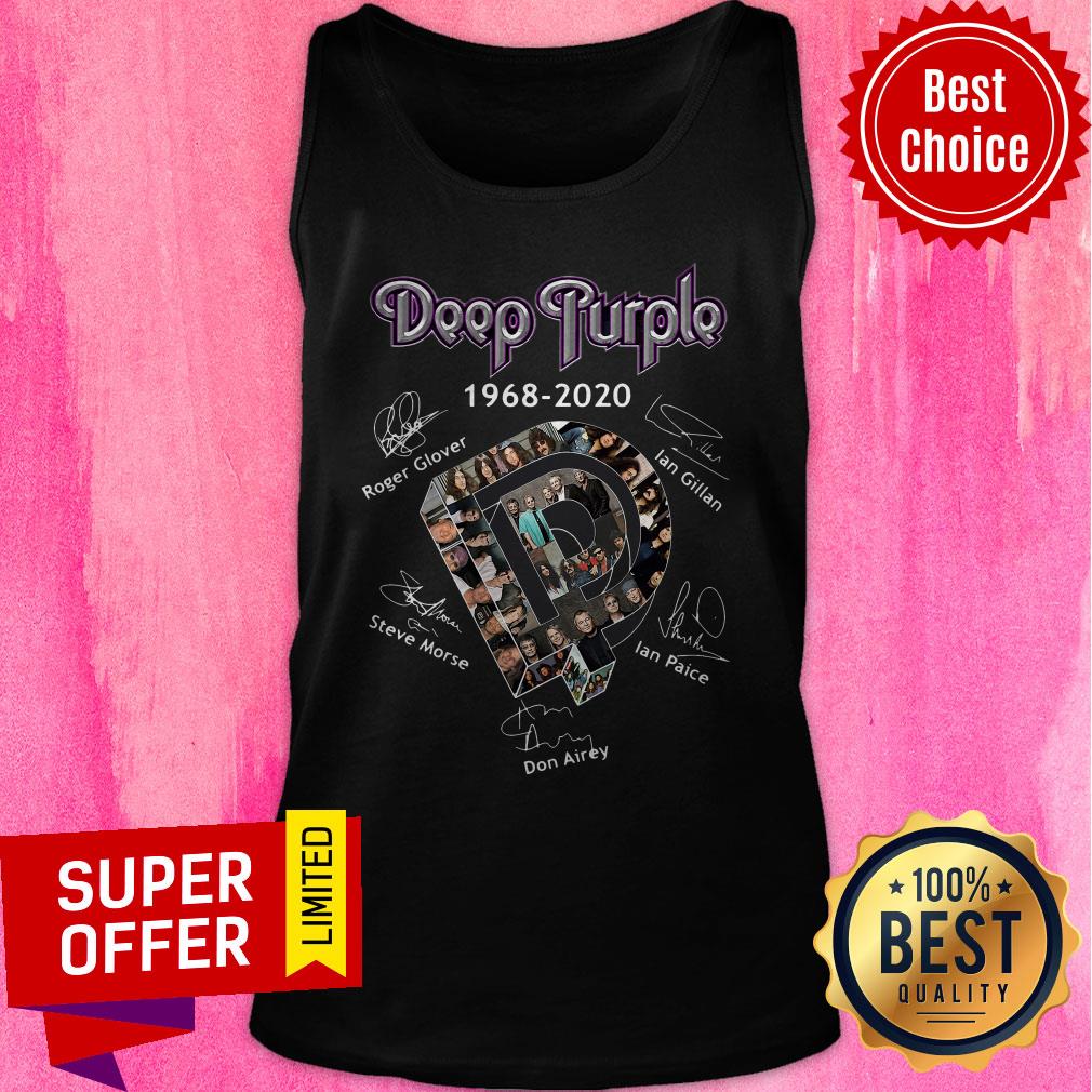 Premium Deep Purple 1968 2020 Signatures Shirt - Image 5