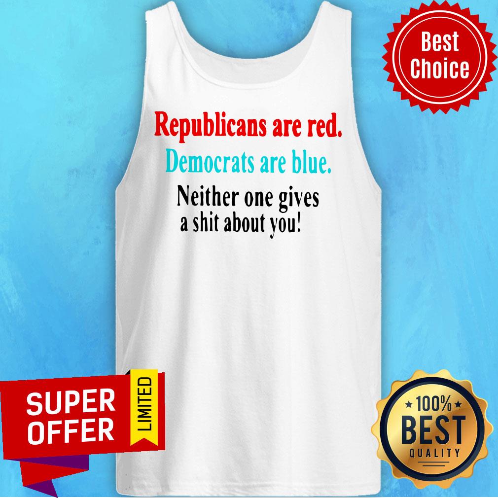 Top Republicans Are Red Democrats Are Blue Shirt - Image 4