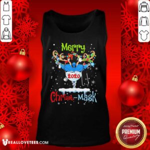 Alternative view of Awesome Merry CNA 2020 Christ Mask Christmas Shirt