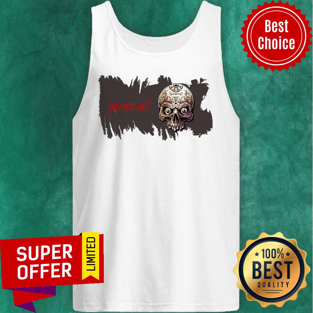 Halloween Sugar Skull You See Me Shirt - Image 4