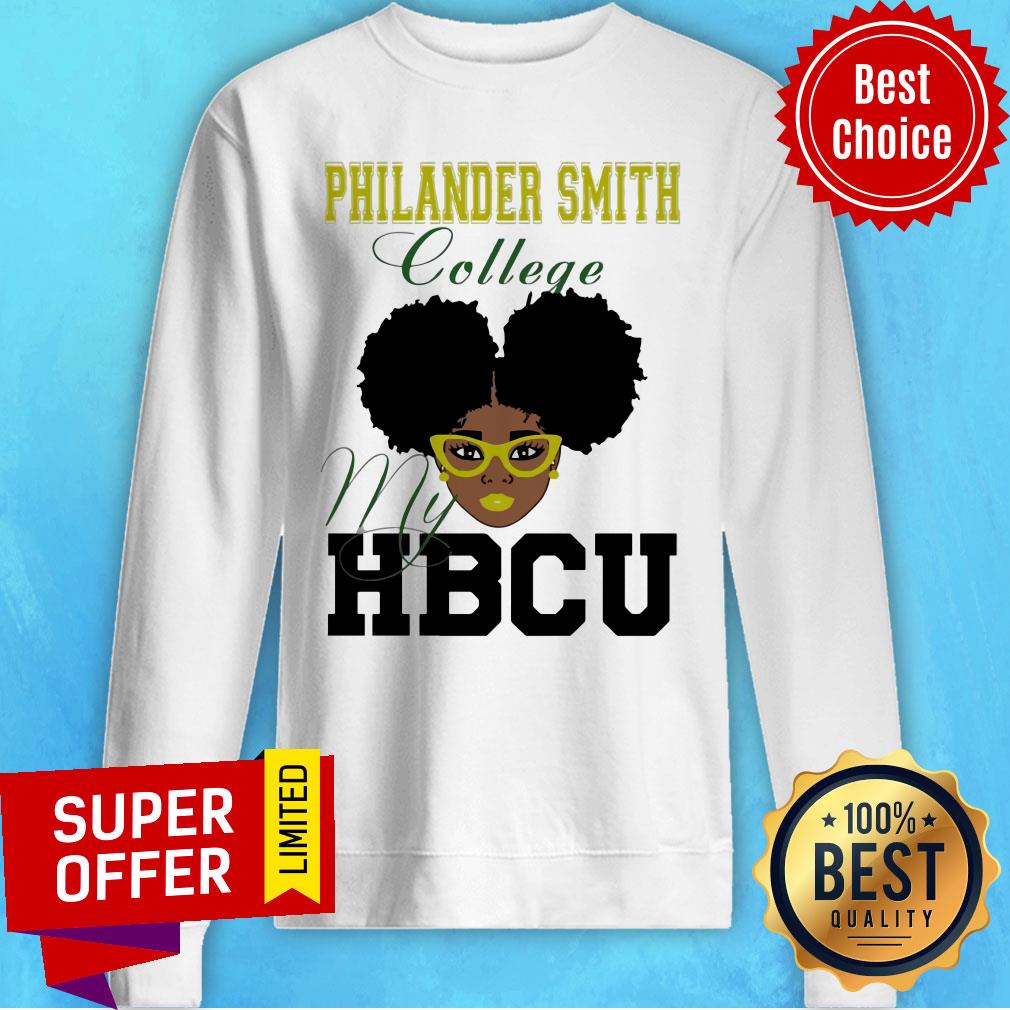 Awesome Black Girl Philander Smith College My HBCU Shirt - Image 2