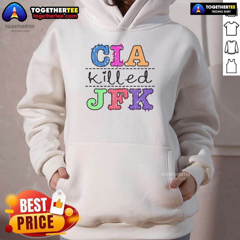 Pretty CIA Killed JFK T-Shirt - Image 2